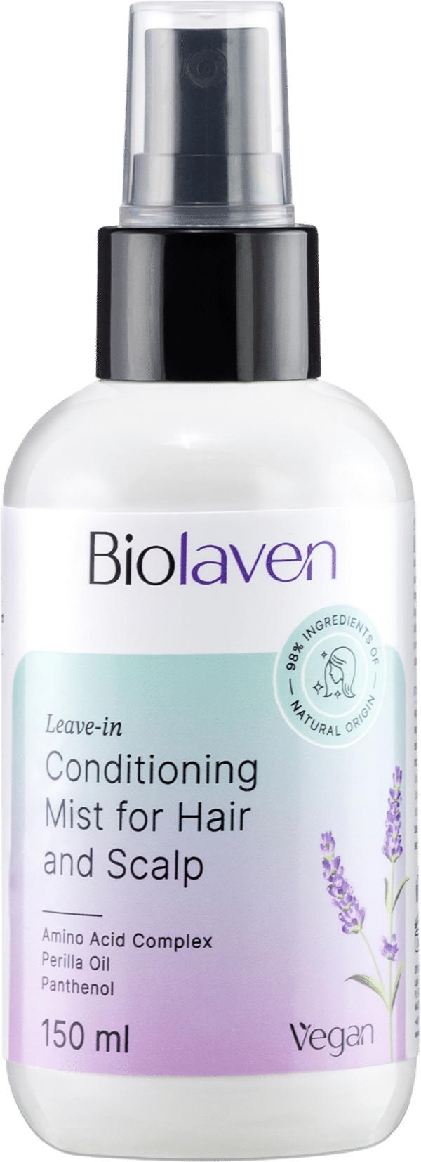 Biolaven Leave-in Conditioning Mist for Hair and Scalp - 150 ml