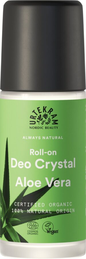 URTEKRAM Aloe Vera Crystal Deo Roll-on - 50 ml