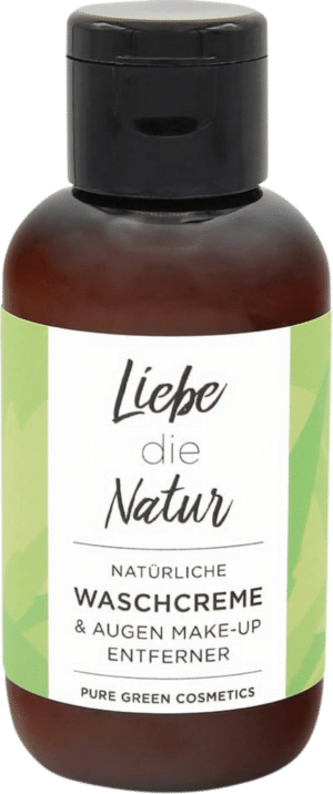 Liebe die Natur Waschcreme & Augen Make-Up Entferner - 100 ml