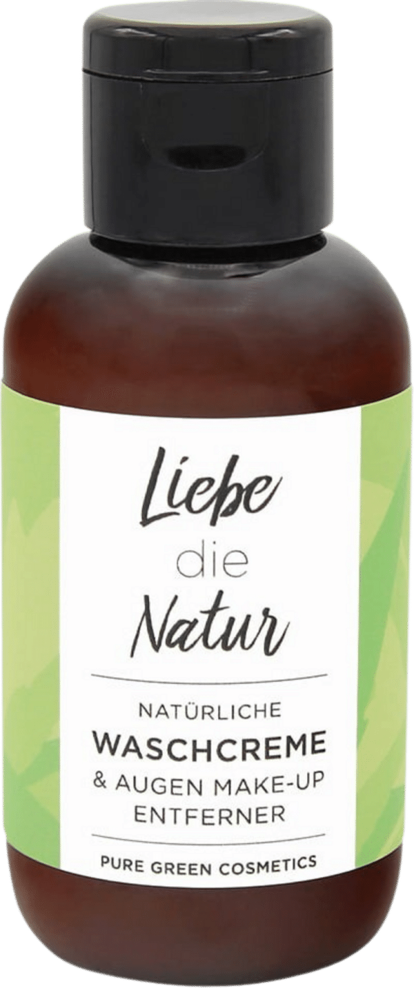 Liebe die Natur Waschcreme & Augen Make-Up Entferner - 100 ml