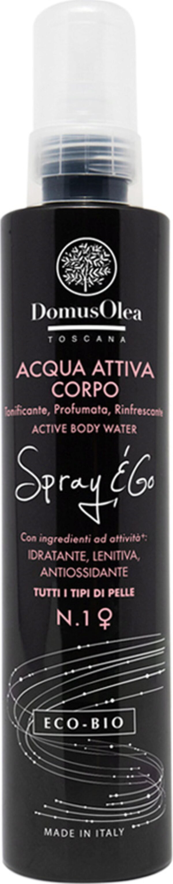 Domus Olea Toscana Spray & Go Aktives Duftwasser - N.1 Feminin