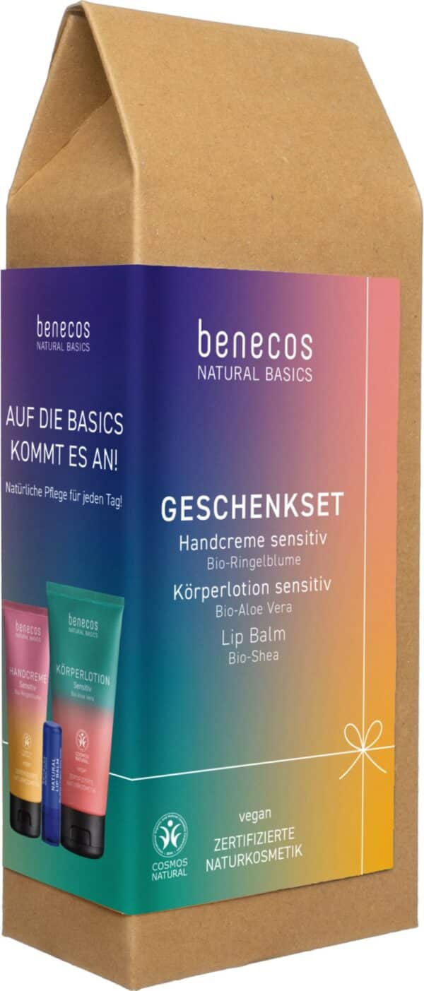 benecos Natural Basics Geschenkset Sensitiv - Handcreme