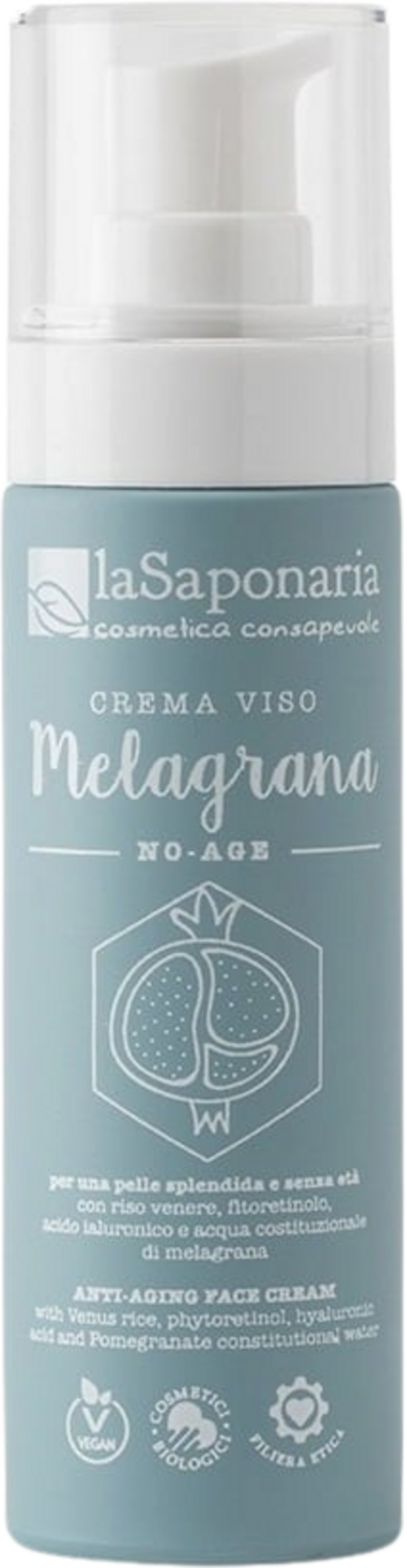 La Saponaria No-Age Gesichtscreme Granatapfel - 50 ml