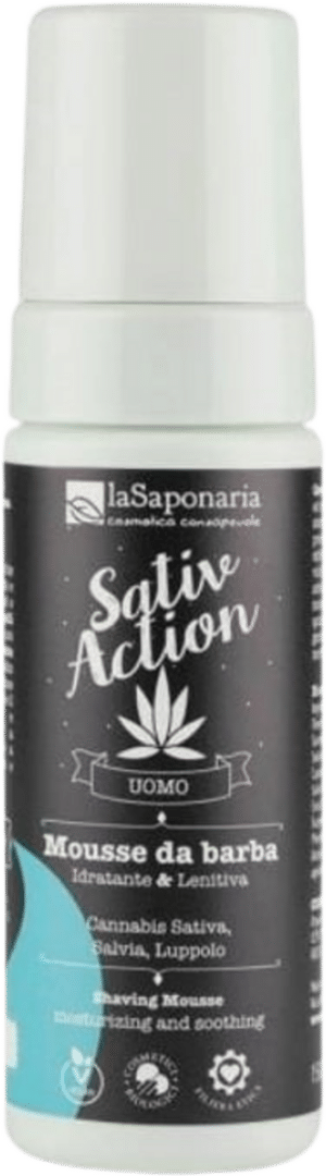 La Saponaria Uomo SativAction Rasiermousse - 150 ml