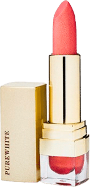 PURE WHITE COSMETICS SunKissed Tinted Lip Shimmer Balm SPF 20 - Coral Sparkler