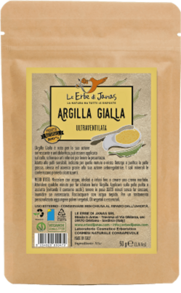 Le Erbe di Janas Gelbe Tonerde - 50 g