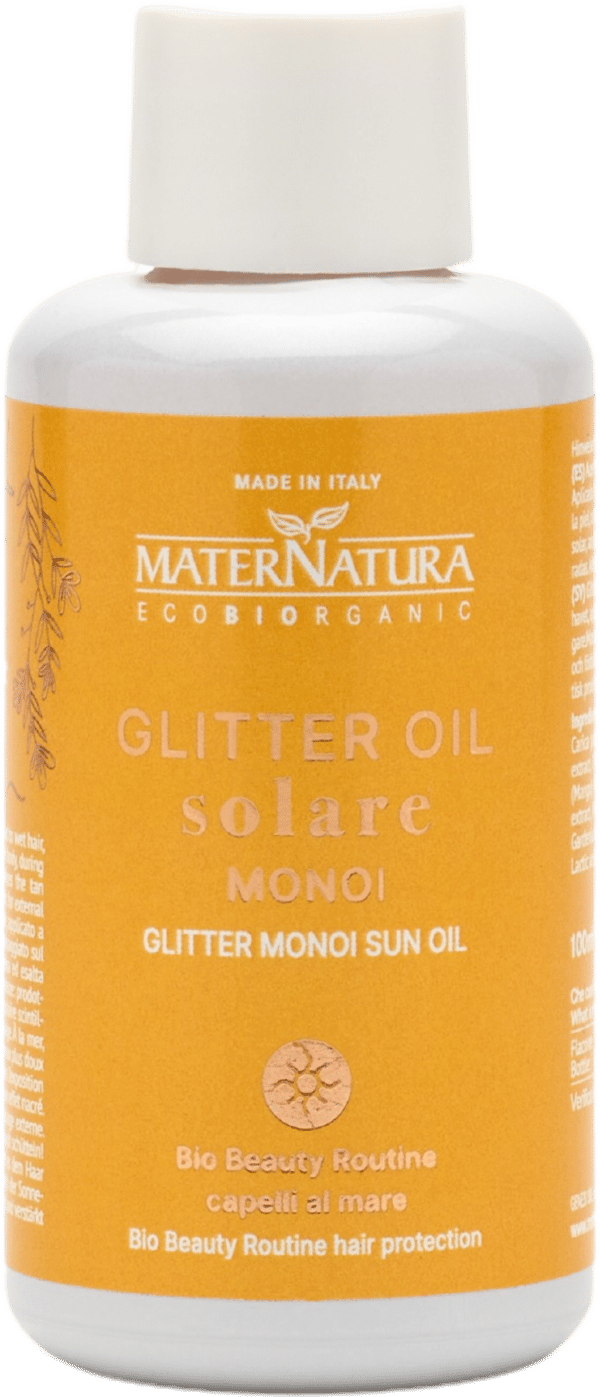 MaterNatura Monoi Glitzer Sonnenöl - 100 ml