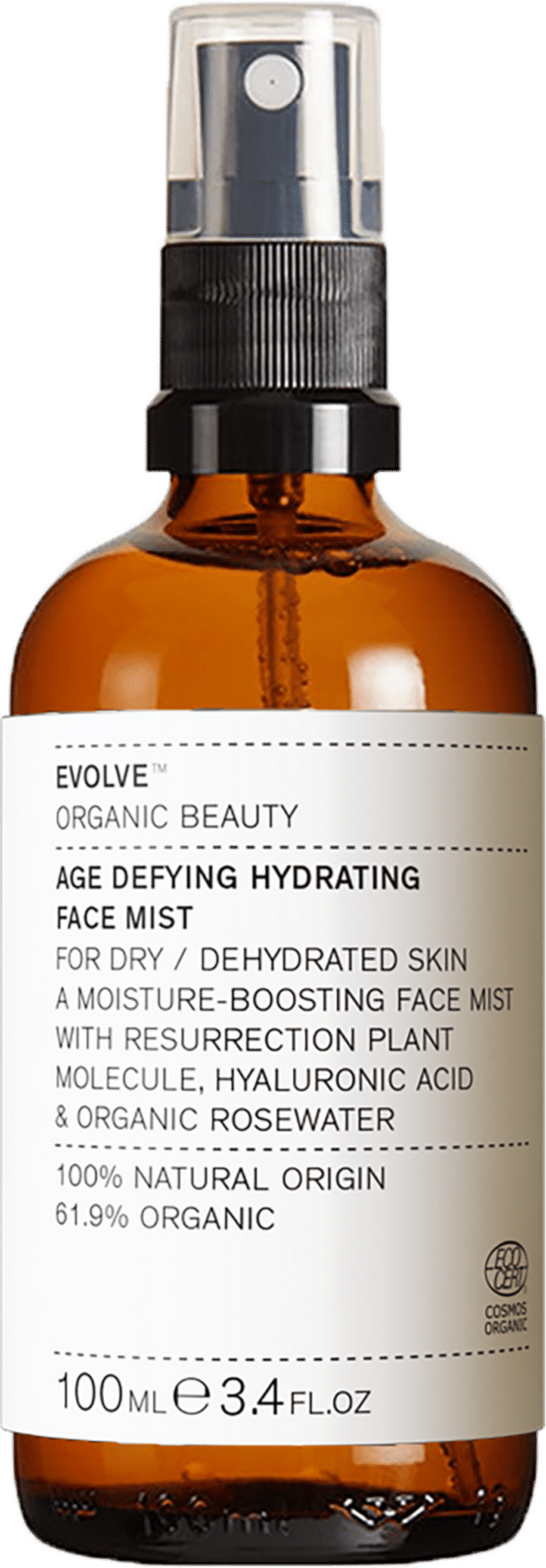 Evolve Organic Beauty Age Defying Hydrating Face Mist - 100 ml