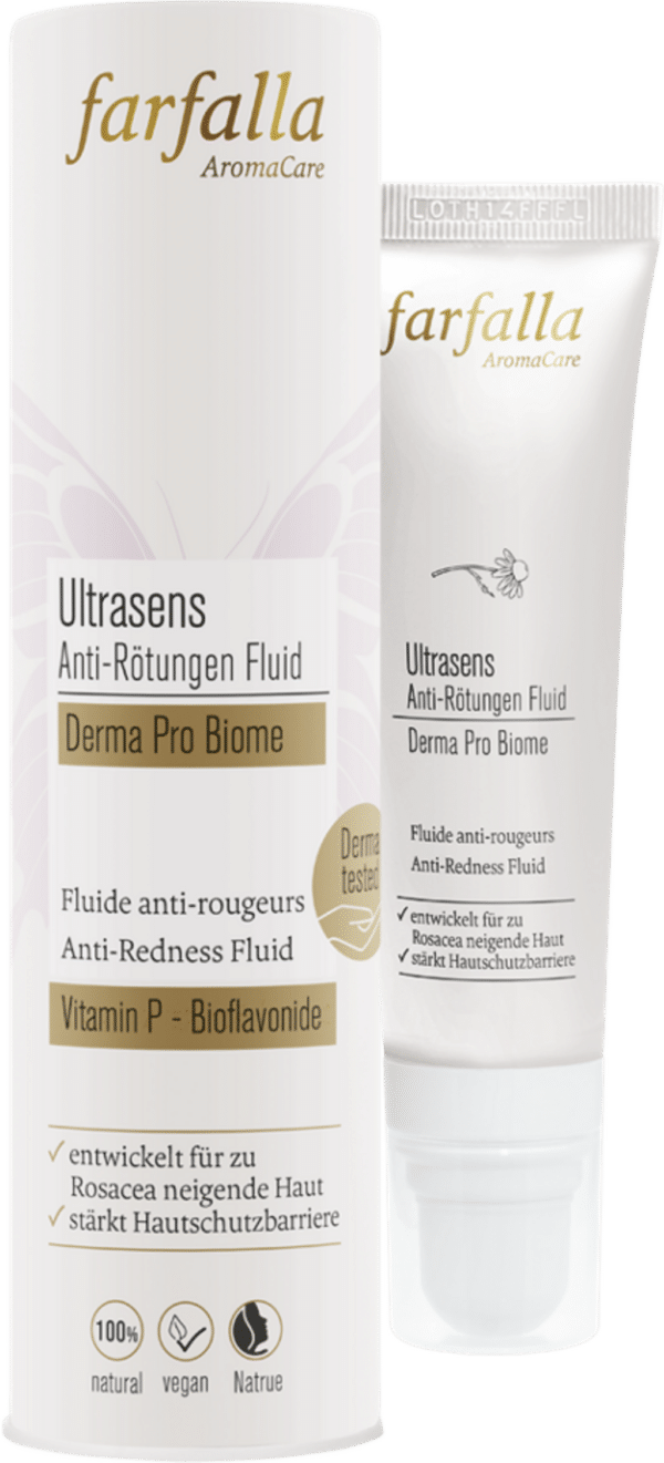 farfalla Ultrasens Derma Pro Biome Anti-Rötungen Fluid - 30 ml