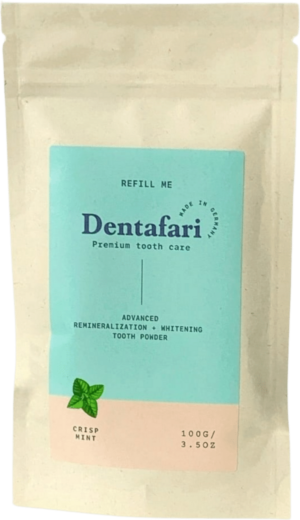 Dentafari Zahnpulver Crisp Mint - Refill