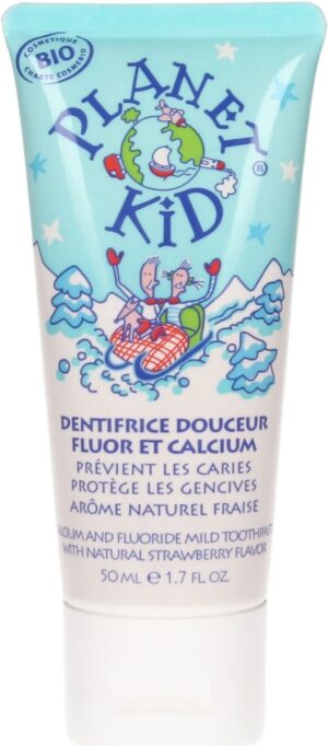 Planet Kid Mild Toothpaste with Fluoride & Calcium - 50 ml