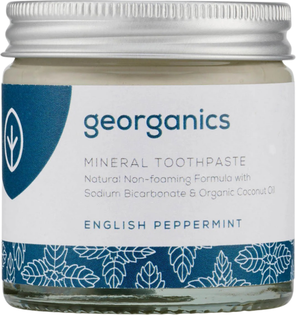 georganics Natural Toothpaste English Peppermint - 120 ml