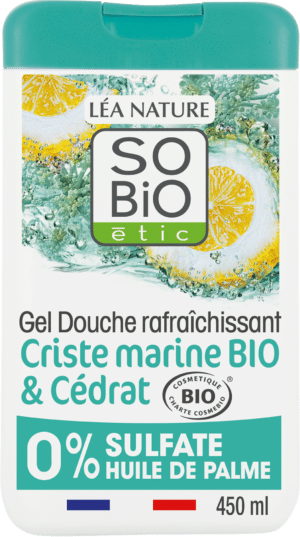 LÉA NATURE SO BiO étic Erfrischendes Duschgel Meerfenchel & Zedrat-Zitrone - 450 ml