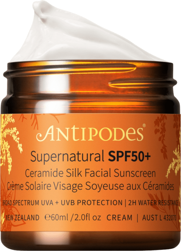 Antipodes Supernatural Ceramide Silk Facial Sunscreen SPF50+ - 60 ml