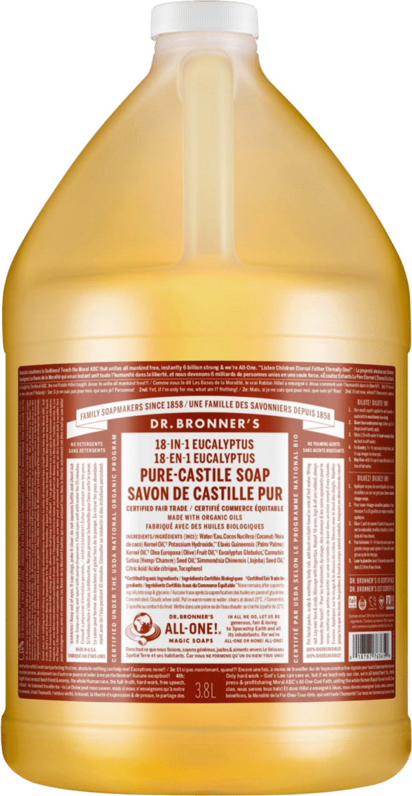 Dr. Bronner's 18in1 Naturseife Eukalyptus - 3