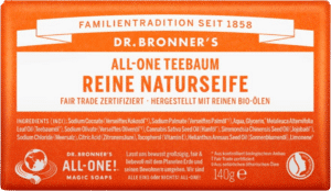 Dr. Bronner's Bar Soap Teebaum - 140 g