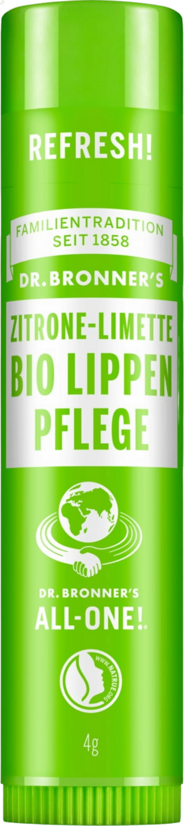 Dr. Bronner's Lip Balm Zitrone Limette - 4 g