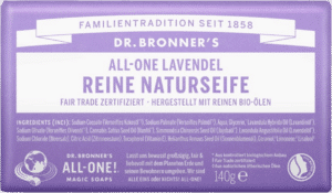 Dr. Bronner's Bar Soap Lavendel - 140 g