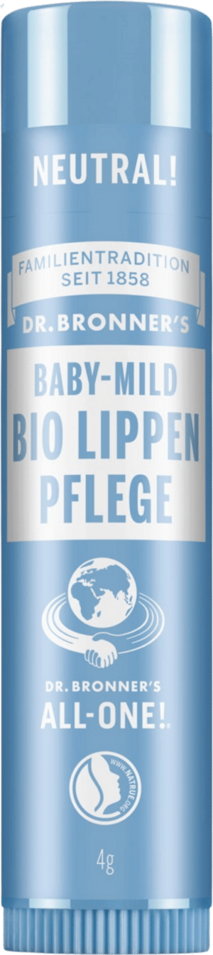 Dr. Bronner's Lippen Balsam "Baby-mild" ohne Duft - 4 g