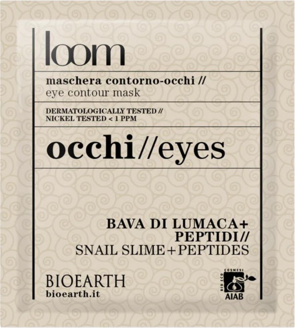 BIOEARTH Loom Tuchmaske Augenkontur - 3 ml