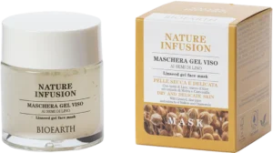 BIOEARTH NATURE INFUSION Gelmaske Leinsamen - 100 ml