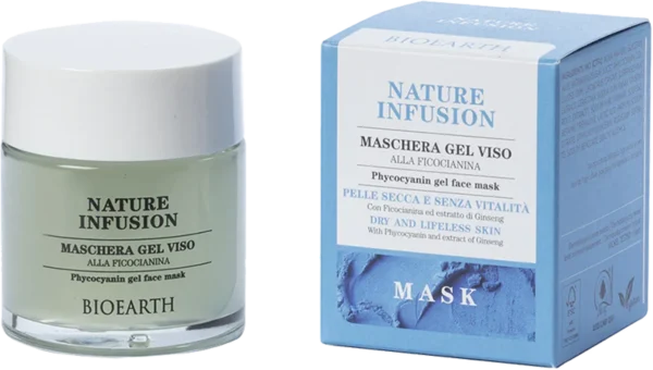 BIOEARTH NATURE INFUSION Gelmaske Phycocyanin - 100 ml