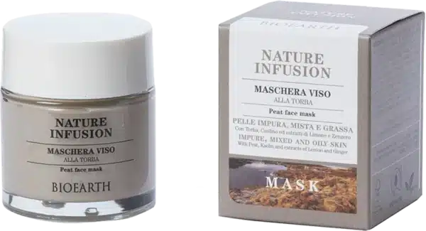 BIOEARTH NATURE INFUSION Gesichtsmaske Torf - 100 ml