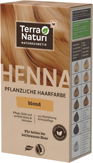 Terra Naturi Henna Pflanzenhaarfarbe Blond - 100 g