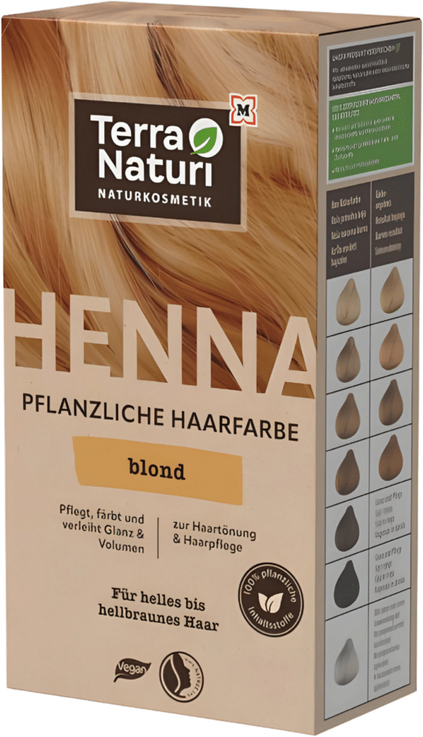 Terra Naturi Henna Pflanzenhaarfarbe Blond - 100 g