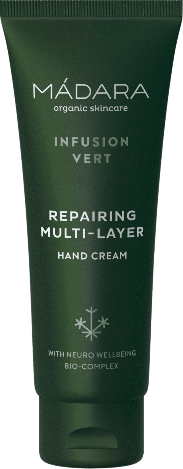 MÁDARA Organic Skincare Infusion Vert Repairing Multi-Layer Hand Cream - 75 ml