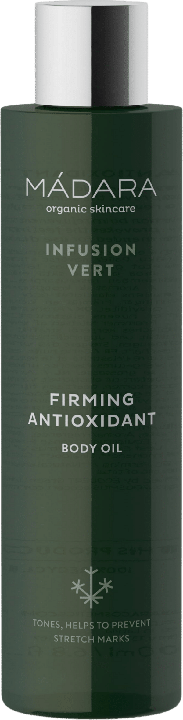 MÁDARA Organic Skincare Infusion Vert Firming Antioxidant Body Oil - 200 ml