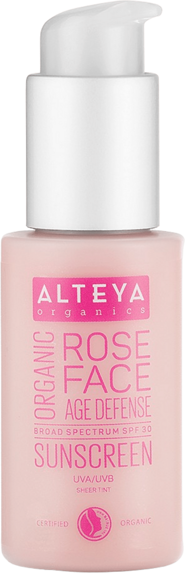 Alteya Organics Organic Rose Face Sunscreen SPF 30 - 50 ml