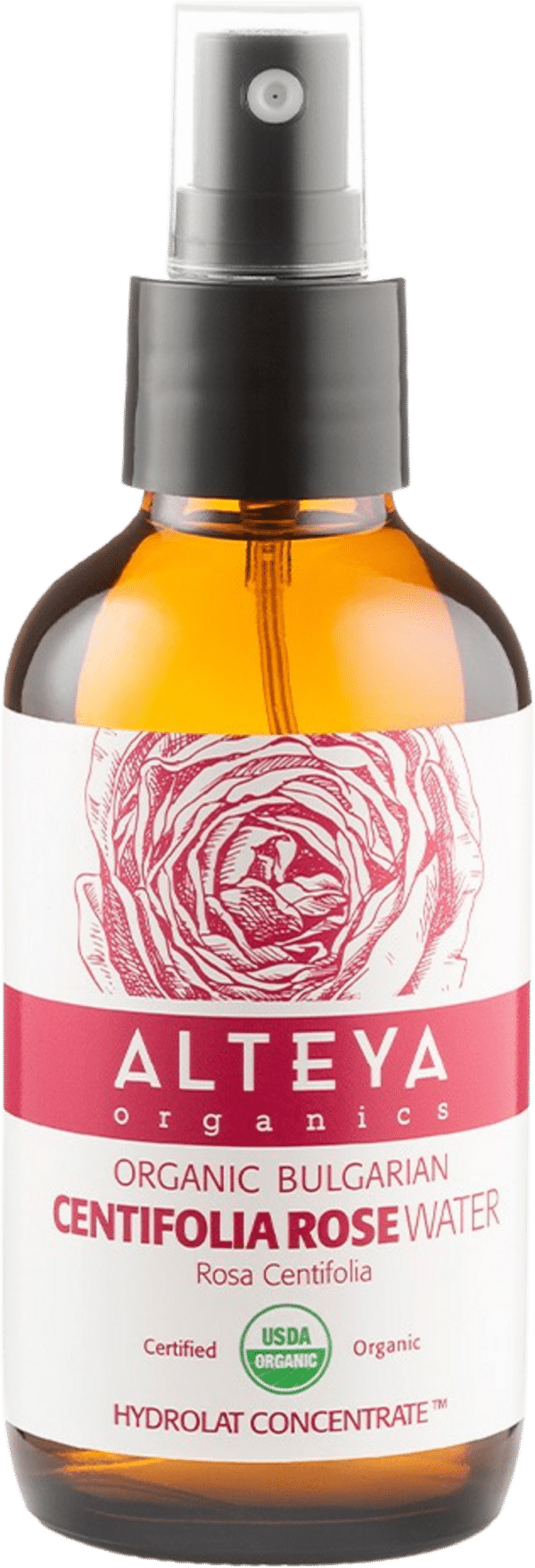 Alteya Organics Organic Bulgarian Centifolia Rose Water - 120 ml