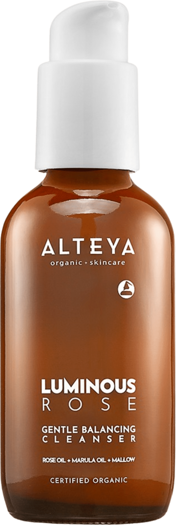 Alteya Organics Luminous Rose Gentle Balancing Cleanser - 120 ml