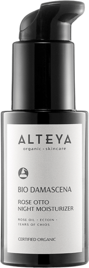 Alteya Organics Bio Damascena Rose Otto Night Moisturizer - 50 ml