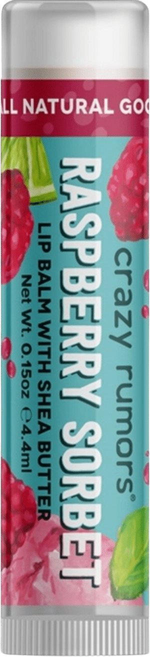 Crazy Rumors Raspberry Sorbet Lip Balm - 4