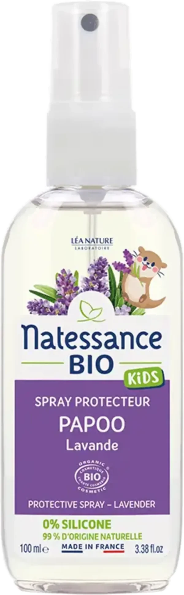 Natessance Kids Schützender Haarspray Papoo - 100 ml