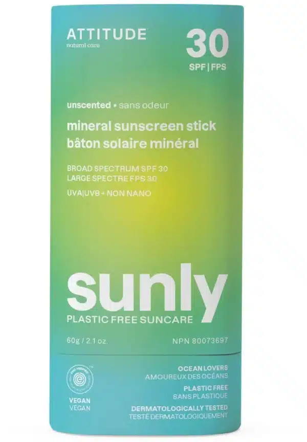 ATTITUDE Sunly Sunscreen Stick SPF 30 - 60 g