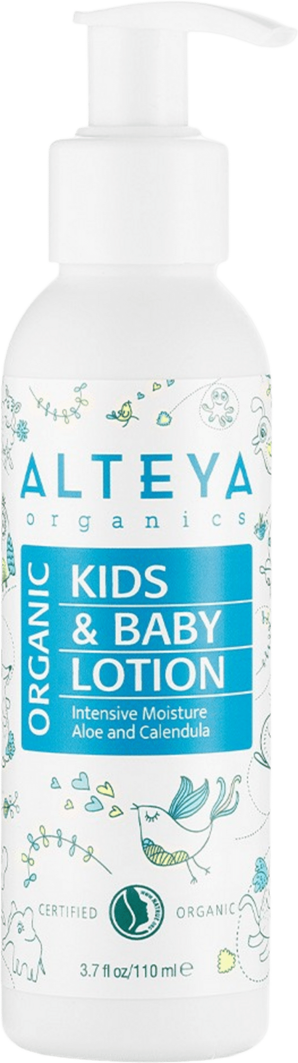 Alteya Organics Organic Kids & Baby Lotion - 110 ml