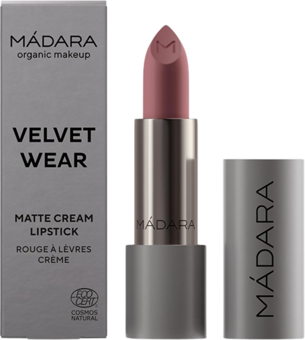 MÁDARA Organic Skincare Velvet Wear Matte Cream Lipstick - 31 Cool Nude