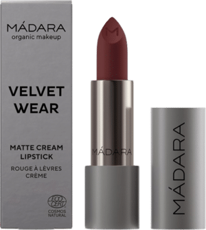 MÁDARA Organic Skincare Velvet Wear Matte Cream Lipstick - 35 Dark Nude