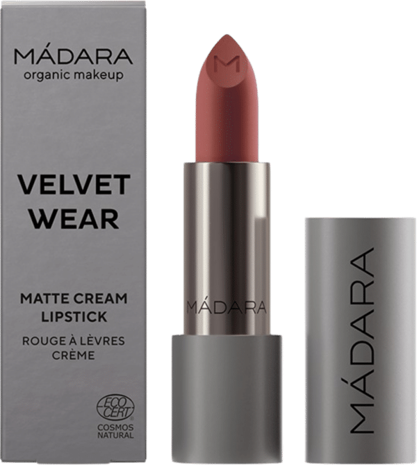 MÁDARA Organic Skincare Velvet Wear Matte Cream Lipstick - 32 Warm Nude