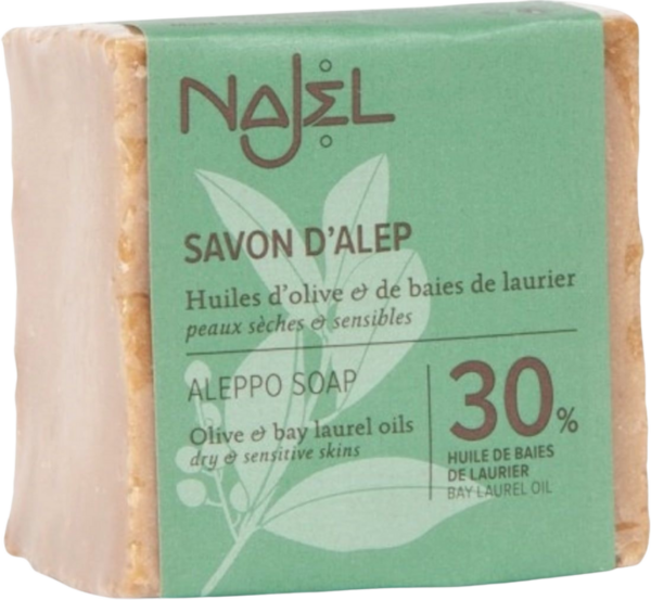 Najel Aleppo-Seife 30% Lbö. - 170 g