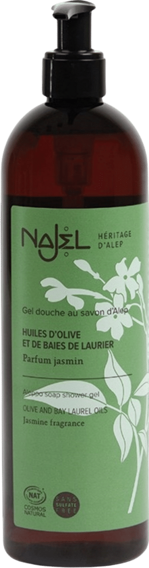 Najel Aleppo-Seife Duschgel Jasmin - 500 ml