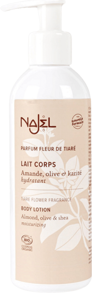 Najel Körpermilch mit Tiaré-Blüte parfümiert - 200 ml