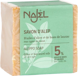 Najel Aleppo Seife 5% Lbö. - 190 g