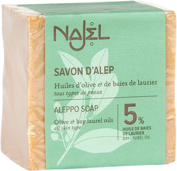 Najel Aleppo Seife 5% Lbö. - 190 g