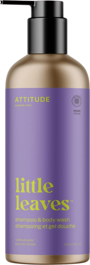 ATTITUDE little leaves 2in1 Shampoo & Body Wash Vanilla & Pear - 473 ml