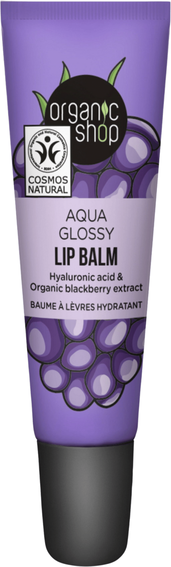 Organic Shop Aqua Glossy Lip Balm - 10 ml