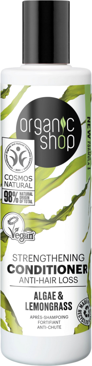 Organic Shop Strenghtening Conditioner Algae & Lemongrass - 280 ml